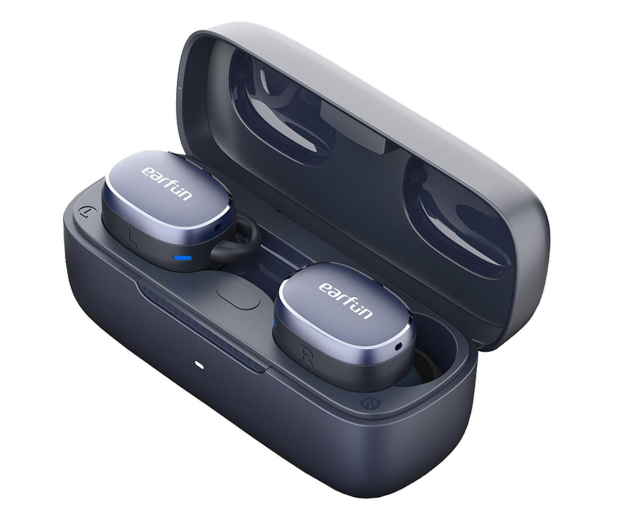 EarFun Free Pro 3 ANC Niebieskie - 1200976 - zdjęcie 2